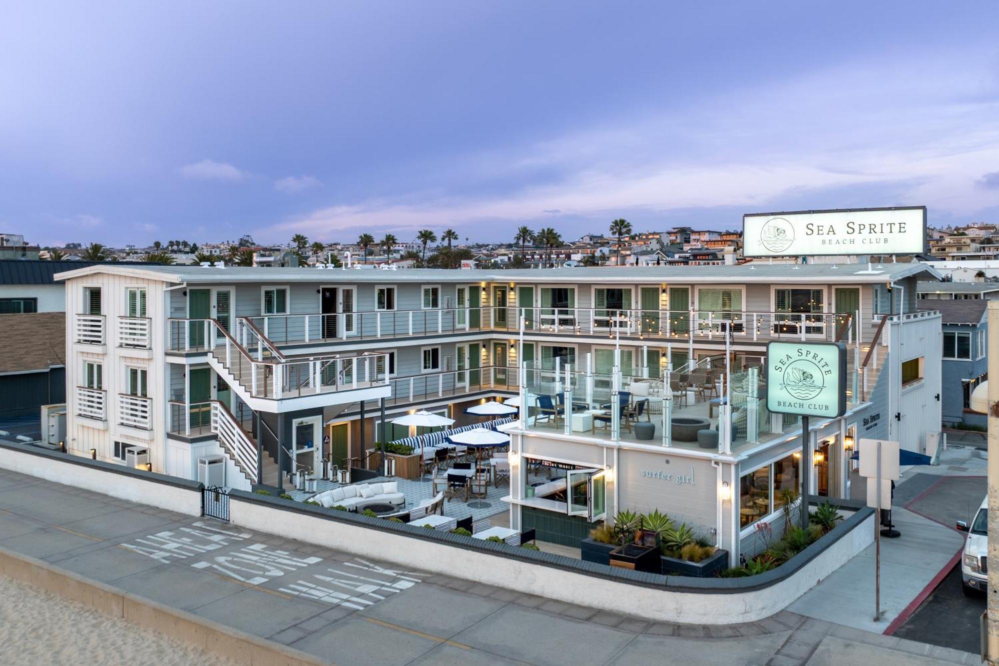 Sea Sprite Beach Club Hermosa Beach Exterior photo