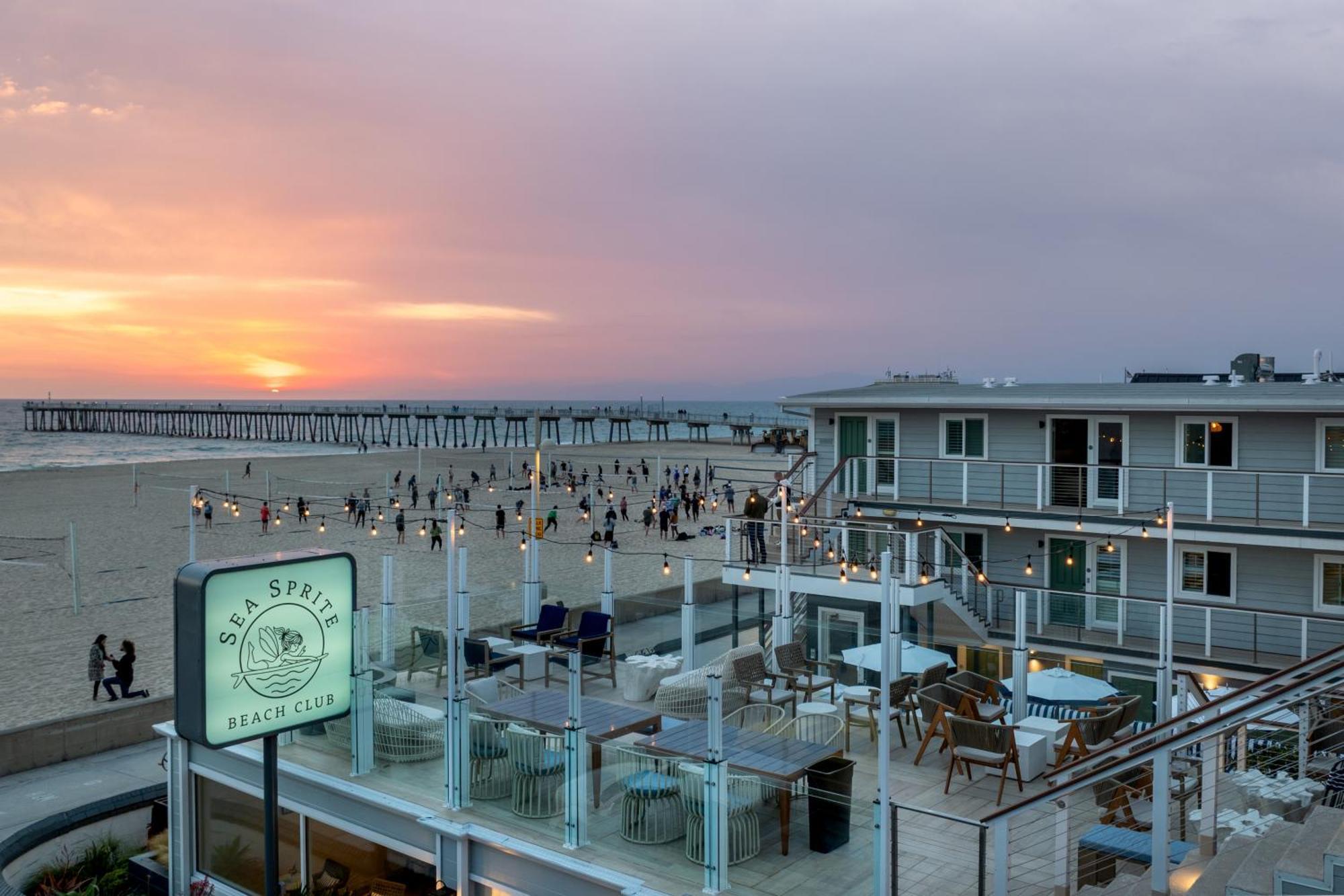 Sea Sprite Beach Club Hermosa Beach Exterior photo